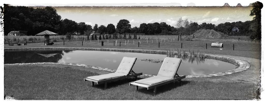 Bed En Boterham Hoeve Boord Ven Acomodação com café da manhã Eersel Exterior foto